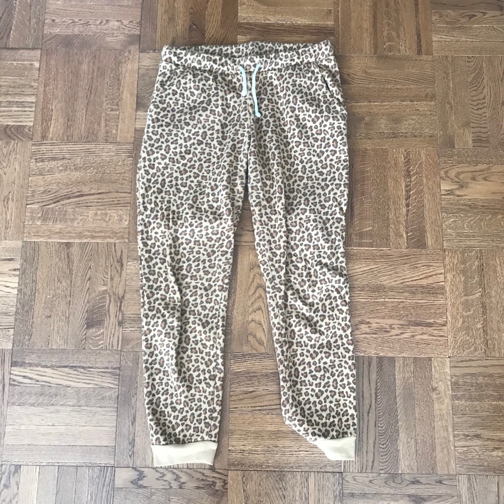 Leopard alternative joggers